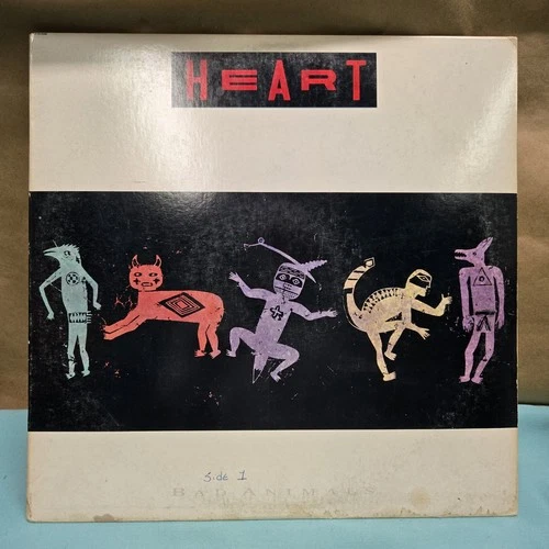 Original 1987 Heart "Bad Animals" LP - Capitol Records (PJ-12546) NM