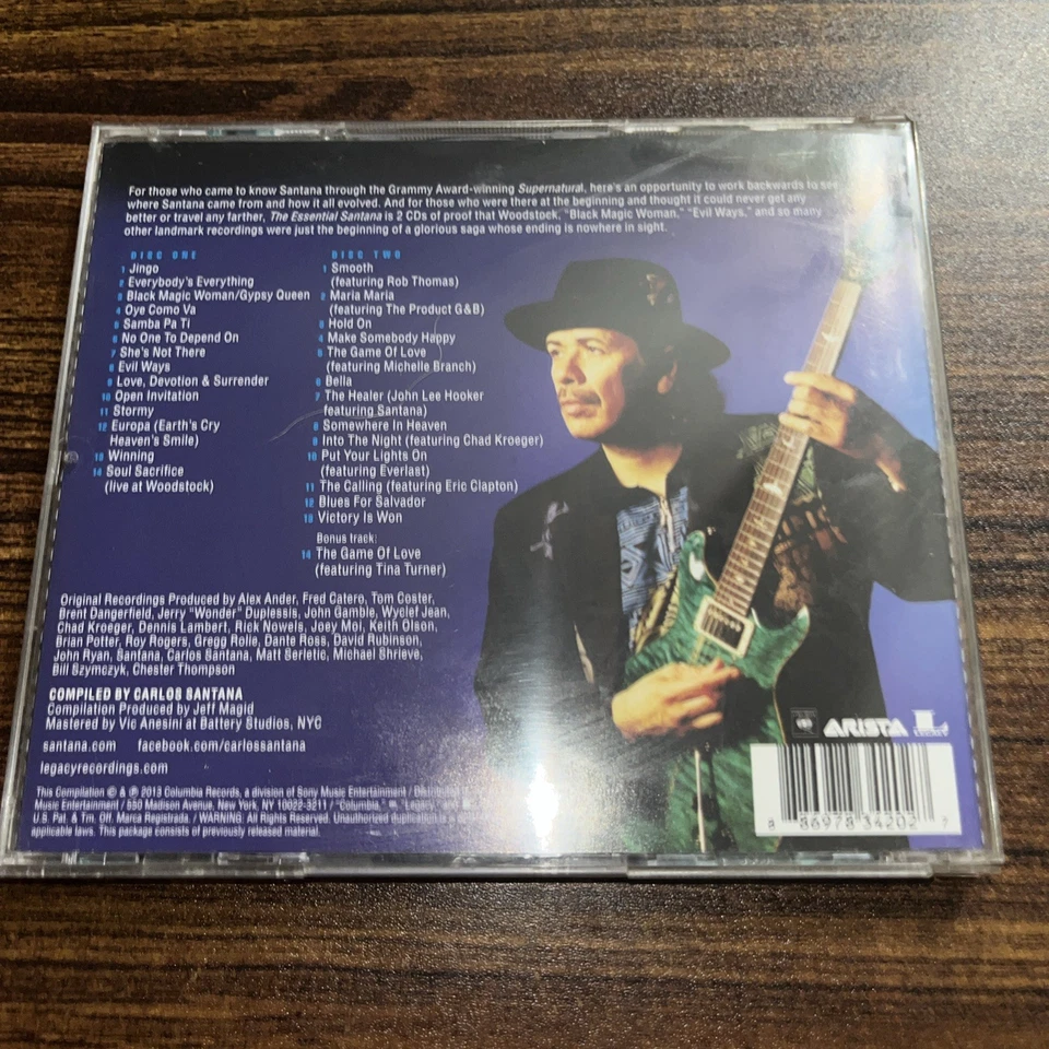The Essential Santana by Santana (CD, 2013) — 第 2/4 张图片