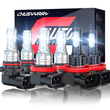 For Nissan Maxima S Sv Sedan 2009-2015 Led Headlight Fog Light Bulb Super Bright