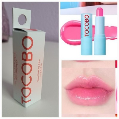Tocobo Glass Tinted Lip Balm Neu Getönter Lippenbalsam #12 Better Pink Korean 