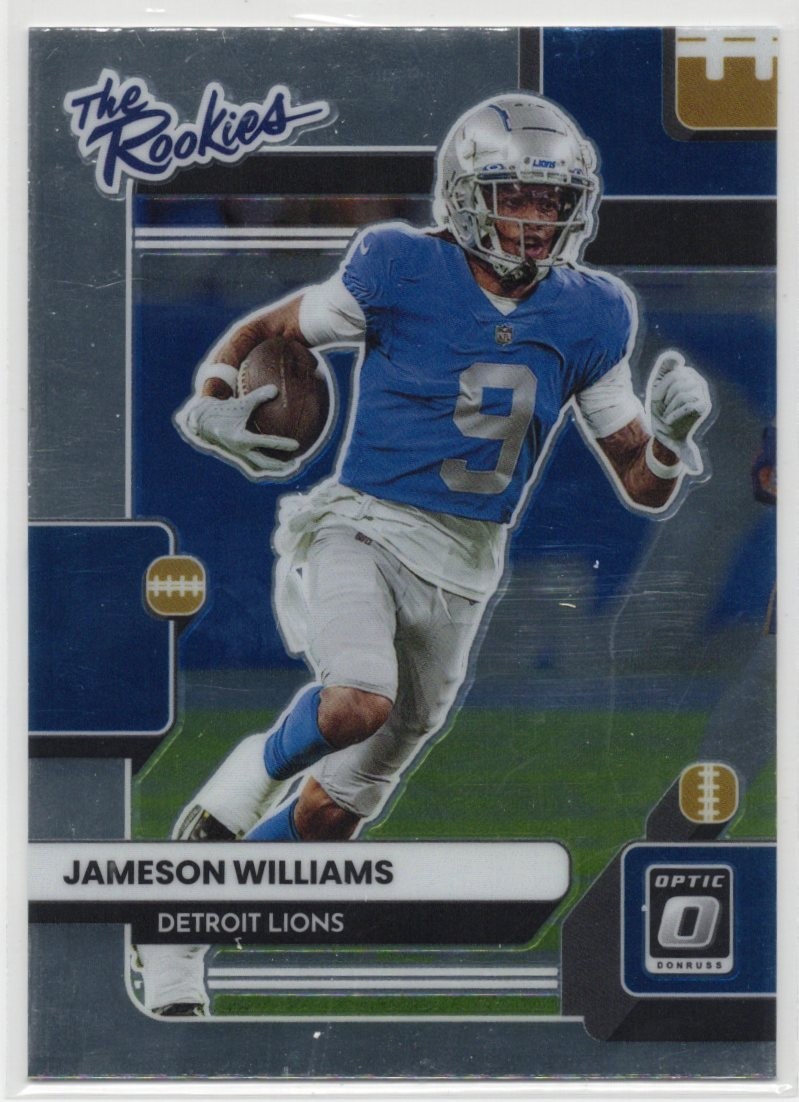 Jameson Williams - 2022 Panini Donruss Optic - The Rookies #TR-11 (RC) - NM