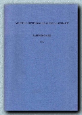 Jahresgabe, Martin Heidegger Gesellschaft