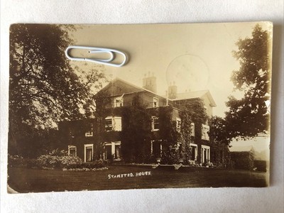 Stansted House Garden View RPPC Posted 1903