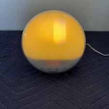 Philips Smart Sleep Wake Up Light Colored Sunrise Sunset Simulation Model HF3520