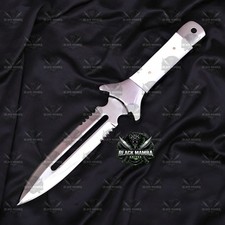 Cuchillo de caza de hoja fija Defender Xtreme hecho a mano de 11 pulgadas - Cuchillo de camping regalo