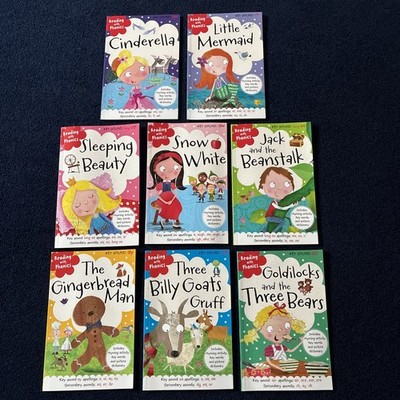 Collection Of 8 Reading With Phonics Books By Make Believe Ideas Inc Cinderella