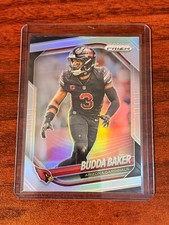 Panini Prizm Budda Baker 2025 Argento