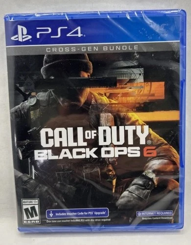 PS4 CALL OF DUTY BLACK OPS 6 CROSS-GEN BUNDLE - NEW SEALED - PLAYSTATION 4