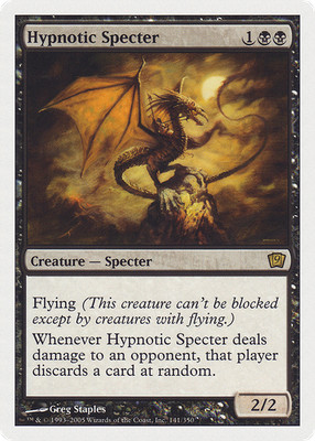 Hypnotic Specter (141) Ninth Edition MTG Magic the Gathering NM