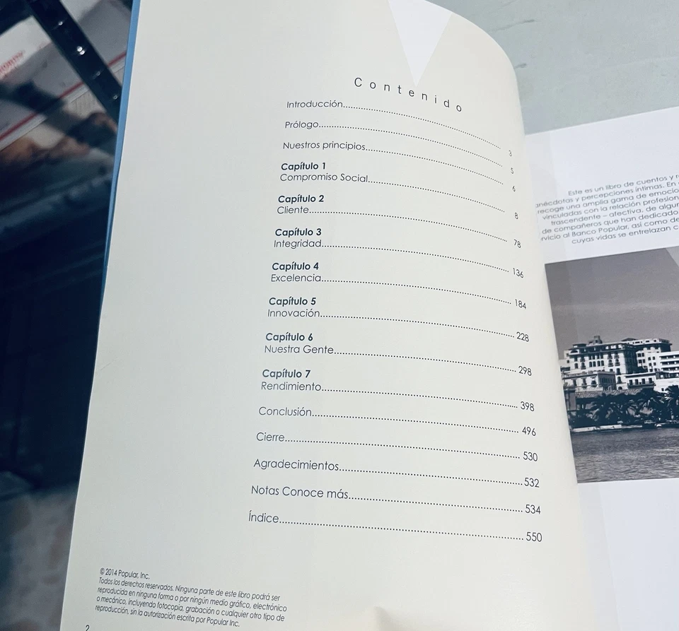 Valores: Voces en Tiempos – Banco Popular de Puerto Rico – 2014 – 554 Pages – .. - Image 2 of 3