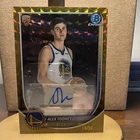 Topps 2025-26 Bowman Chrome Autos Alex Toohey Gold RC Auto /50 #BCA-AO