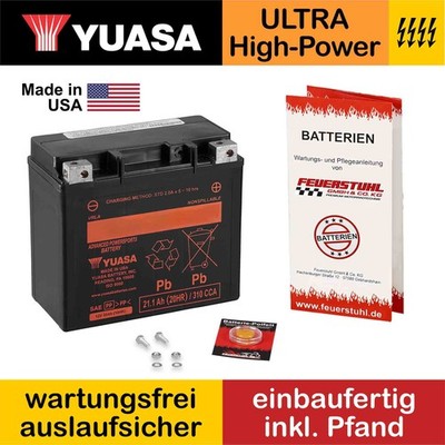 Triumph Rocket III, 2004-2009, Batterie YUASA AGM 20Ah|320A (inkl. 7,50  Pfand)