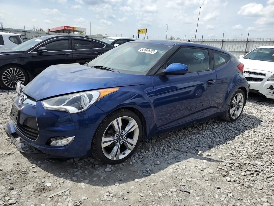 2017 Hyundai Veloster Driver Left Fender 3DR CPE BLU Used Local Pick Up Only Foto 2 de 4
