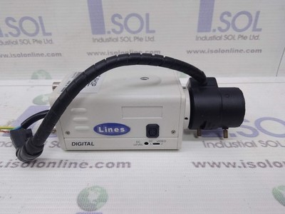 LINES KC-5H3P Super HAD full function Camera with   TS2V314CED Lens 3.5-8mm #F22