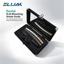 3D 20 Colors Dental Teeth Whitening Shade Guide Tooth Bleaching Shadeguide Sets