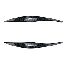 Für BMW E90 E91 3er Limousine 05–12 Böser Blick Carbon Look  Scheinwerferblenden
