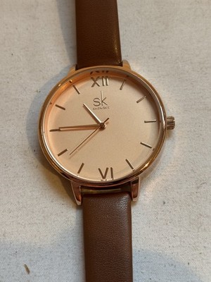 Rose Gold SK Fashion Watch. Beautiful. Needs Battery.