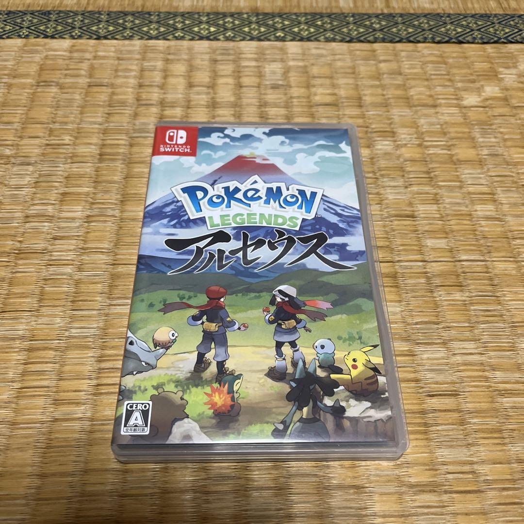 Pokémon Legends: Arceus Nintendo Switch Action RPG Game with Case GENUINE