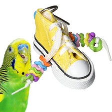 SB719 Beaker Sneaker Bird Toy for Parrotlets, Parakeets, Cockatiels, Lovebird...