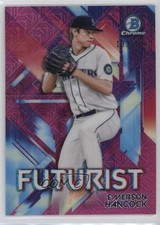 2021 Bowman Futurist Mega Box Pink Mojo Refractor 183/199 Emerson Hancock 14md