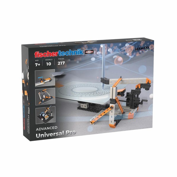 Fischertechnik Universal Pro 217-Tlg Baukasten Konstruktionsspielzeug Ab 7 Jahre-image