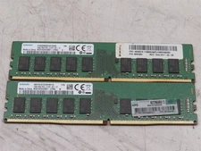Lot Of 2 Samsung 16GB DDR4 2Rx8 PC4-2133P-EE1-10 M391A2K43BB1-CPBQ Server RAM