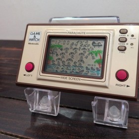 Nintendo Game & Watch Parachute Wide Screen Handheld Tested Loose Battery Cover
