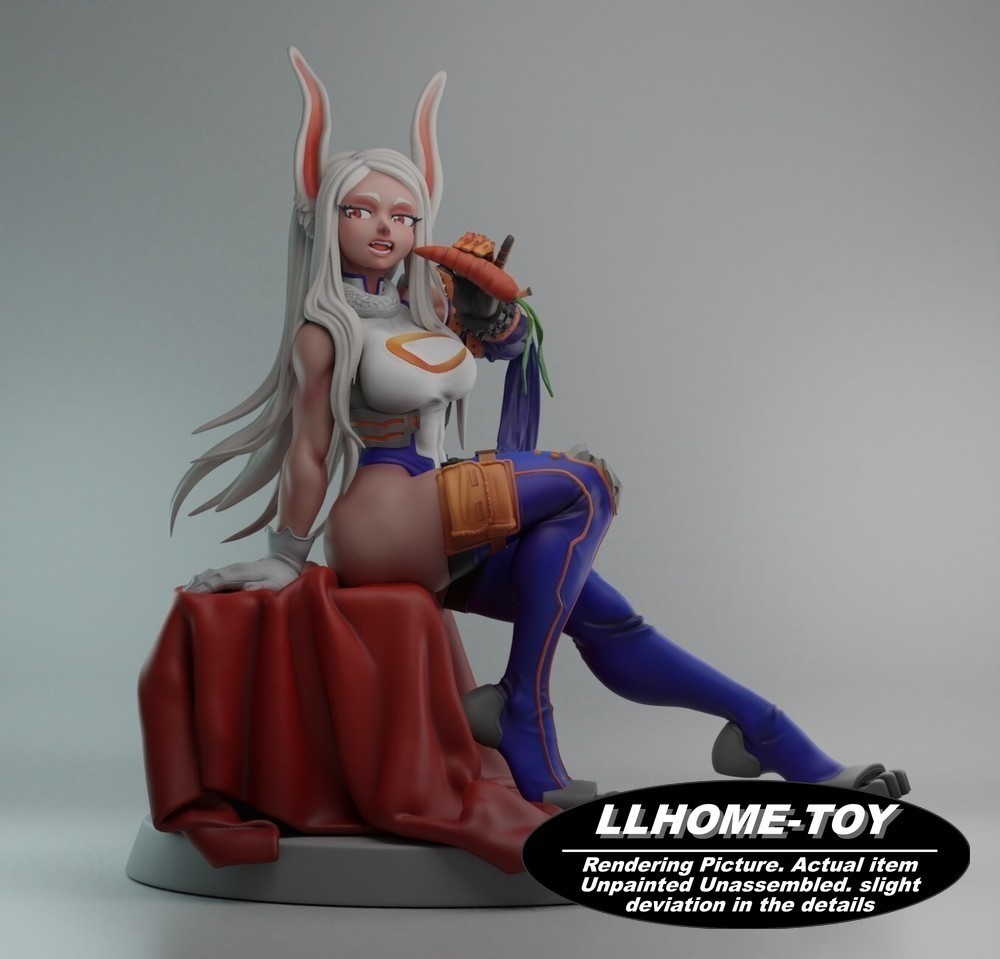 Rumi Usagiyama Mirko 17CM Modelo Kit Sin Pintar Impresión 3D Figura GK Sin Montar