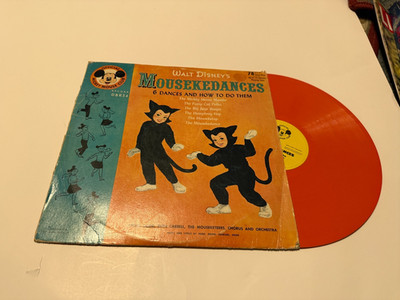 Walt Disney's Mousekedances: 6 Dances and How To Do Them - 78RPM Record