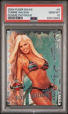 2004 Fleer Divas Torrie Wilson #8 Femme Physique PSA 10 *POP 1*