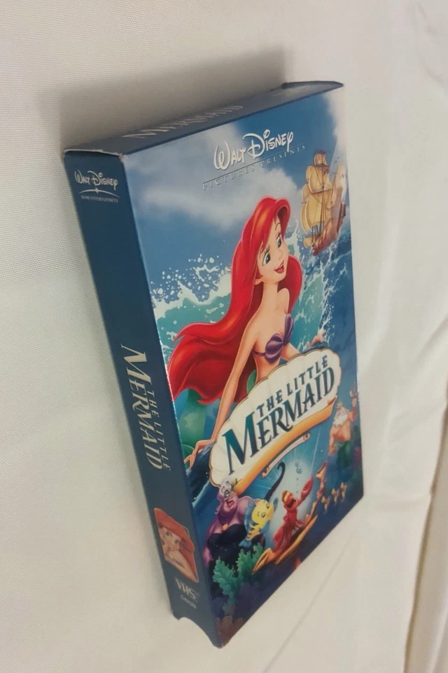 The Little Mermaid VHS 2007 Disney's Movie Club VERY RARE LATE RELEASE plays - Image 3 of 4