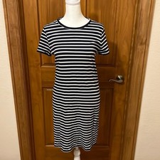 J Crew Striped Dress Size S