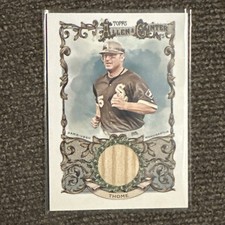 2025 Topps Allen & Ginter JIM THOME Full-Size Game Used Bat Relic #AGR-JT