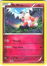 Mr. Mime 91/146 XY Base Set Pokemon MP TCG English Card