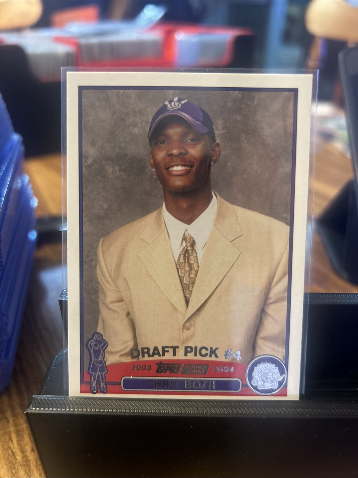 2003-04 Topps - Draft Pick Chris Bosh #224 1st Edition (RC)