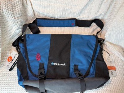 NEW Timbuk2 Commute 2.0 Messenger Bag 2 Blue and Black Logo