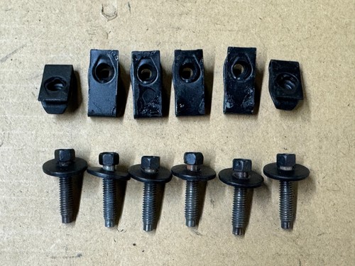 87-93 Ford Mustang Front Fender Mounting Hardware Factory Bolts & CLIPS OEM GT