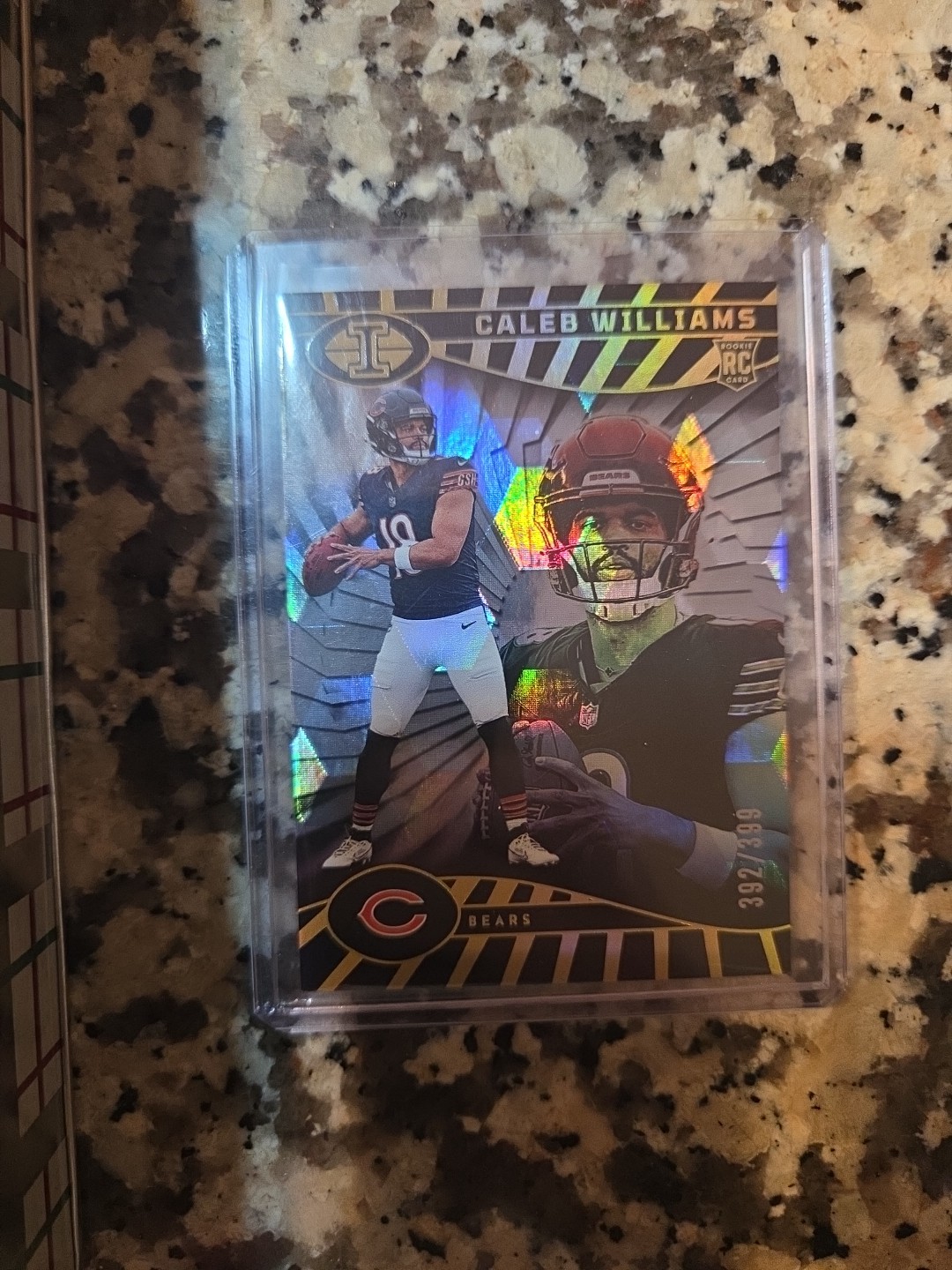 2024 Panini Illusions - Caleb Williams #13 Trophy Collection Cubic /399 (RC)