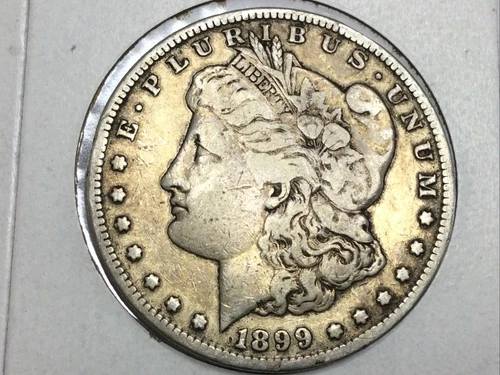 1899-S Morgan Dollar in fine