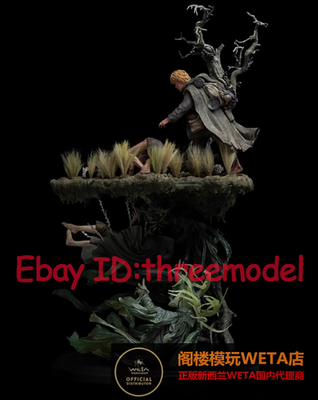 WETA 1/6 The Lord of the Rings Dead Marshes Gollum Frodo Resin