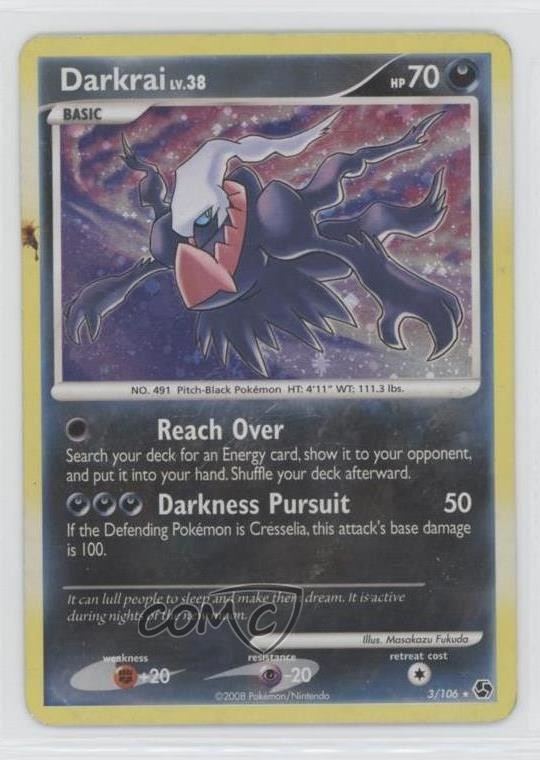 Darkrai Pokémon Diamond & Pearl Great Encounters #3 2008