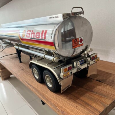 Tamiya Tank Trailer With Shell Logo 1/14 Scale | eBay UK