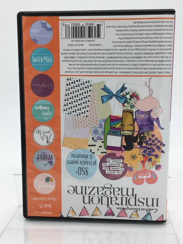 2CD Spectrum noir by Fiona Clayton/Inspiration Magazine Crafter's Companion #15 - Image 2 of 4