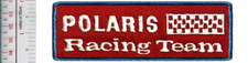 Snowmobile Polaris Snomobile Racing Team 1970s Patch NO TARIFF