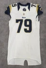 2014 Greg Robinson St. Louis Rams Game Used Worn NFL  Football Jersey Auburn