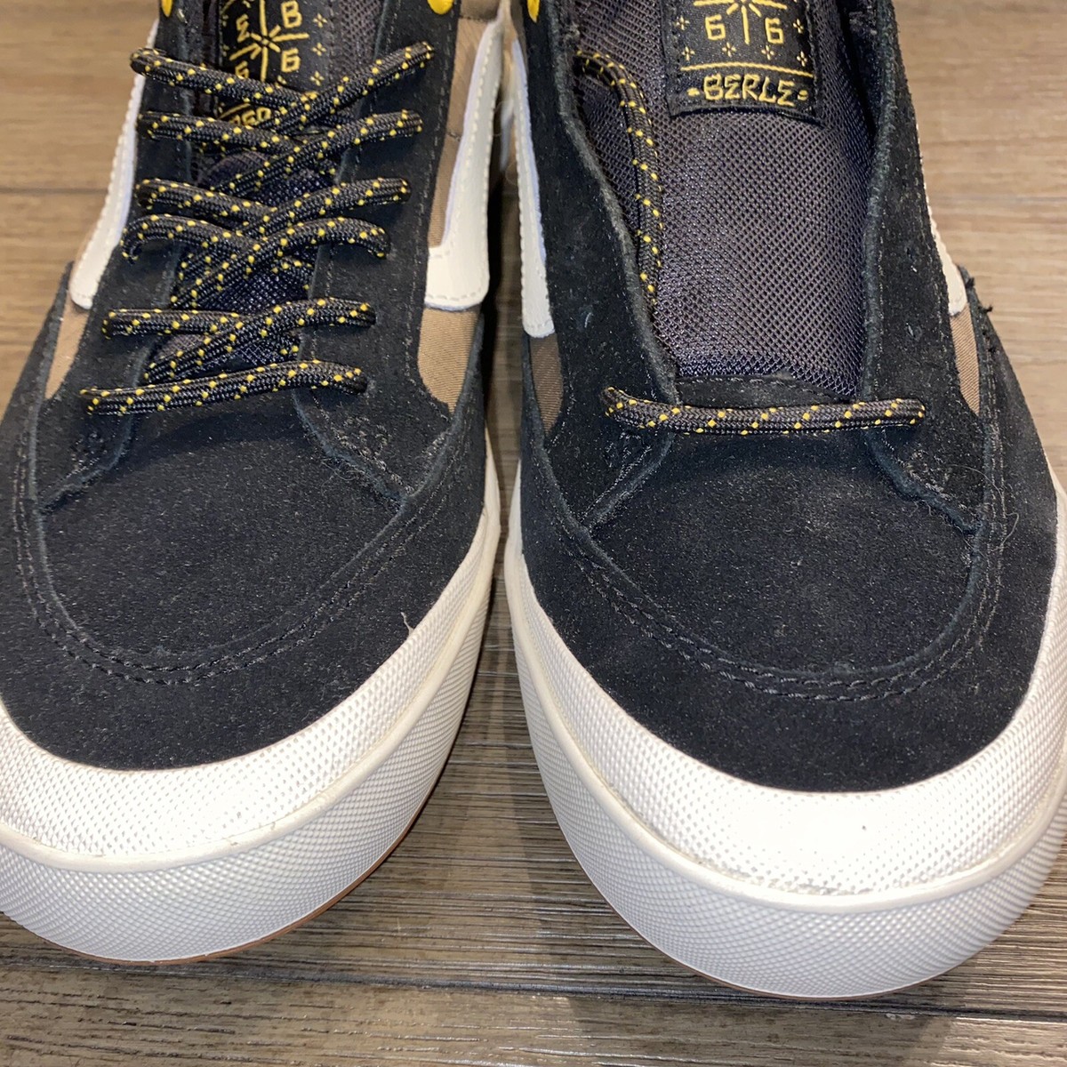 Vans Surplus Berle Pro sneakers Men\'s Size 7 Vans Berle Pro Surplus Black Forest Green | Mercari main image 4