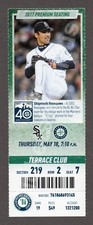 2017 Seattle Mariners vs White Sox 5/18 MINT CLUB Ticket SHIGETOSHI HASEGAWA