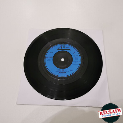 strider seems so easy 7'' vinyl record very good condition