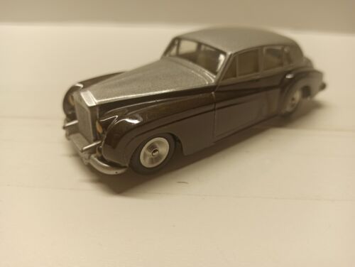 Rolls-Royce Silver Cloud, réf: Solido 115, sans boîte, gris/marron métallisé. - Imagen 3 de 8