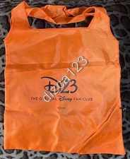Disney D23 Halloween Event Nylon Bag Orange NEW